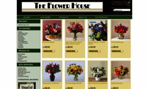 Theflowerhouseflorist.com thumbnail