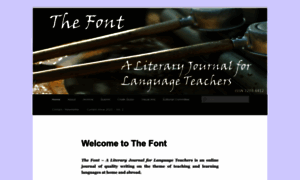 Thefontjournal.com thumbnail