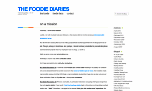 Thefoodiediaries.wordpress.com thumbnail