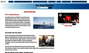 Thefoodmonkey.com thumbnail