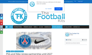 Thefootballkits.com thumbnail