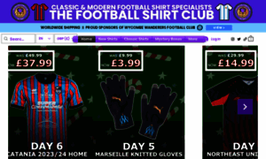 Thefootballshirtclub.com thumbnail