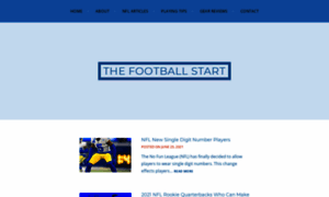 Thefootballstart.com thumbnail