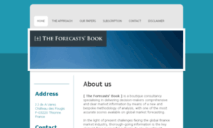 Theforecastsbook.com thumbnail