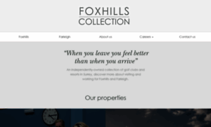 Thefoxhillscollection.co.uk thumbnail