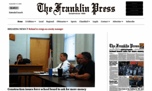 Thefranklinpress.com thumbnail