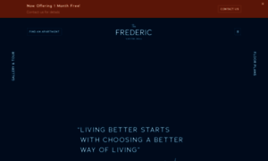 Thefredericapartments.com thumbnail