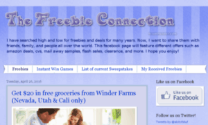 Thefreebieconnection.com thumbnail