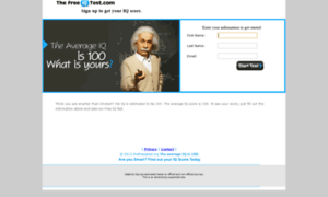 Thefreeiqtest.org thumbnail