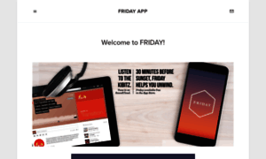 Thefridayapp.com thumbnail