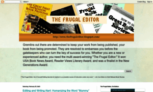 Thefrugaleditor.blogspot.com thumbnail