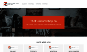 Thefurnitureshop.ca thumbnail