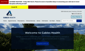 Thegablesmedicentre.nhs.uk thumbnail