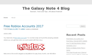 Thegalaxynote4.com thumbnail