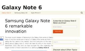 Thegalaxynote6.com thumbnail