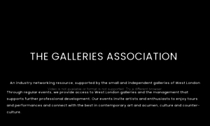 Thegalleriesassociation.co.uk thumbnail