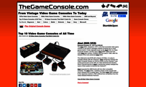 Thegameconsole.com thumbnail