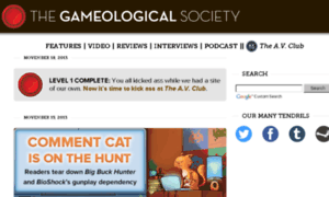 Thegameologicalsociety.com thumbnail
