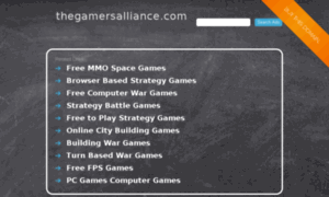 Thegamersalliance.com thumbnail