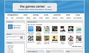 Thegamescenter.com thumbnail