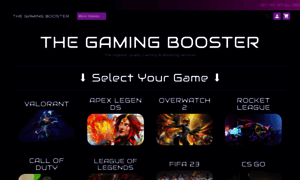 Thegamingbooster.com thumbnail