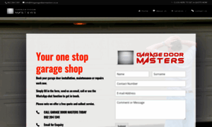 Thegaragedoormasters.co.za thumbnail