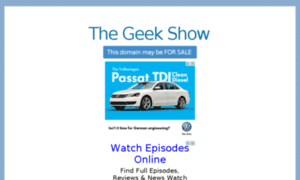 Thegeekshow.com thumbnail