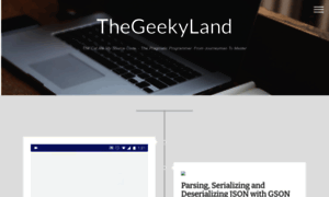 Thegeekyland.blogspot.com thumbnail