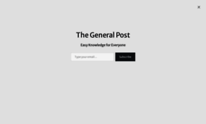 Thegeneralpost.com thumbnail