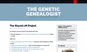 Thegeneticgenealogist.com thumbnail