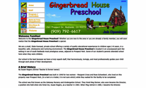 Thegingerbreadhousepreschool.org thumbnail