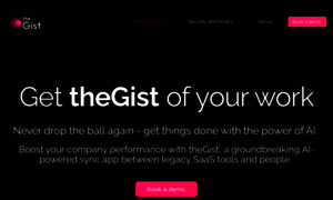 Thegist.ai thumbnail