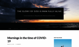 Thegloryofgodismanfullyalive.wordpress.com thumbnail