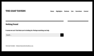 Thegoattavern.net thumbnail
