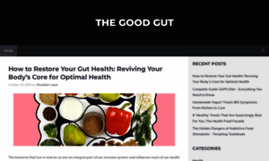 Thegoodgut.org thumbnail