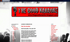 Thegoodkaraoke.blogspot.com.es thumbnail