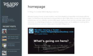 Thegoodplacetoshop.com thumbnail
