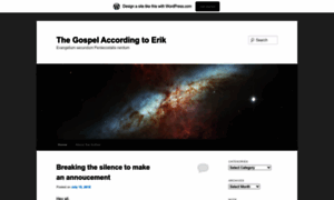 Thegospeloferik.wordpress.com thumbnail