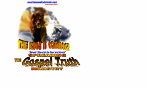 Thegospeltruthministry.com thumbnail