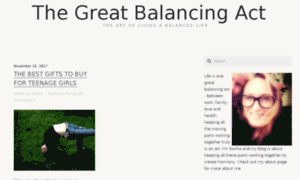 Thegreatbalancingact.com thumbnail