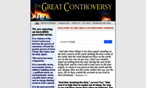 Thegreatcontroversy.info thumbnail