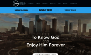 Thegreaterhoustonchurch.com thumbnail