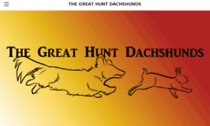 Thegreathuntdachshunds.com thumbnail