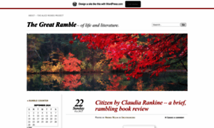 Thegreatramble.wordpress.com thumbnail