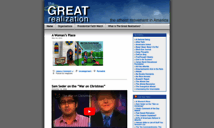Thegreatrealization.wordpress.com thumbnail