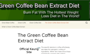 Thegreencoffeebeanextractdiet.com thumbnail