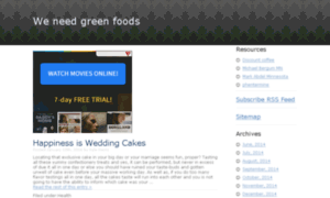 Thegreenfoods.biz thumbnail