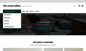 Thegreenoffice.com thumbnail