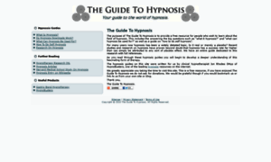 Theguidetohypnosis.com thumbnail