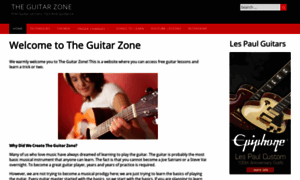 Theguitarzone.com thumbnail